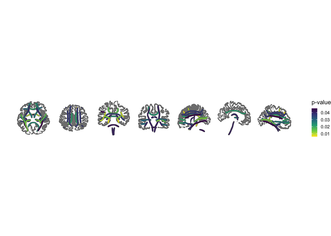 TRACULA atlas, all views, viridis